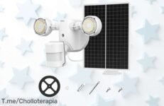Ilumina tu jardín con el foco solar LED más potente del mercado, ¡solo hoy llévate este ofertón de 48 LEDs brillantes y seguridad a un precio loco! No esperes más