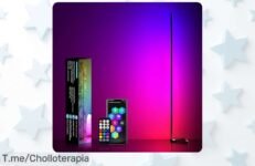 Ilumina tu vida con MIWATT Smart RGB LED Wall Light: control remoto, colores vibrantes y ritmo musical en 2 minutos ¡No dejes pasar este ofertón antes que se agote!