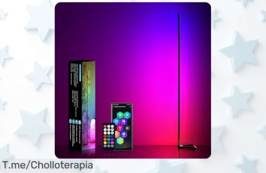 Ilumina tu vida con MIWATT Smart RGB LED Wall Light: control remoto, colores vibrantes y ritmo musical en 2 minutos ¡No dejes pasar este ofertón antes que se agote!