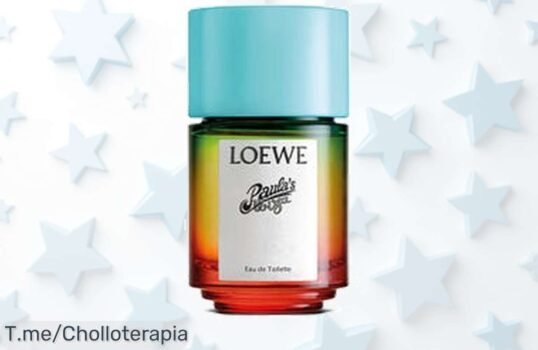 Ilumina tus días con el chollazo de Paula's Ibiza: Loewe Eau de Toilette Aroma vibrante que deslumbra a todos ¡No te quedes sin él, oferta única y limitada!