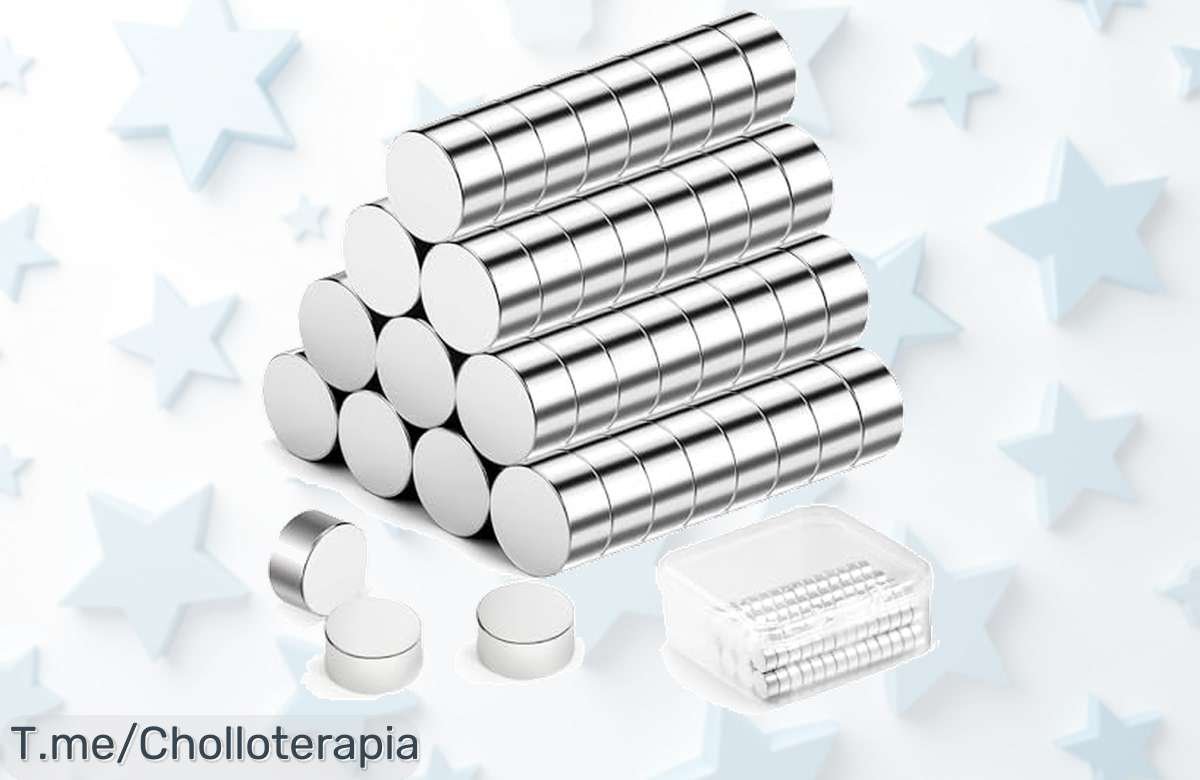 Imanes de neodimio ultra potentes a precio loco: nunca más perderás tus notas y vienen con caja. ¡Aprovecha esta oferta única antes de que se acabe!