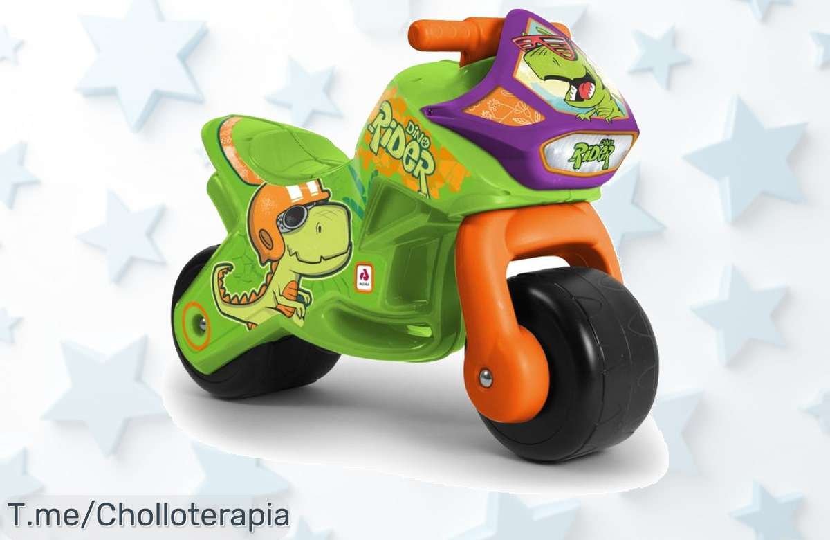 Impresionante Moto Correpasillos Twin Dessert: Diversión Asegurada para tu Peque con Temáticas Geniales, ¡Aprovecha el Super Chollo y Compra Ahora Antes de que se Agote!