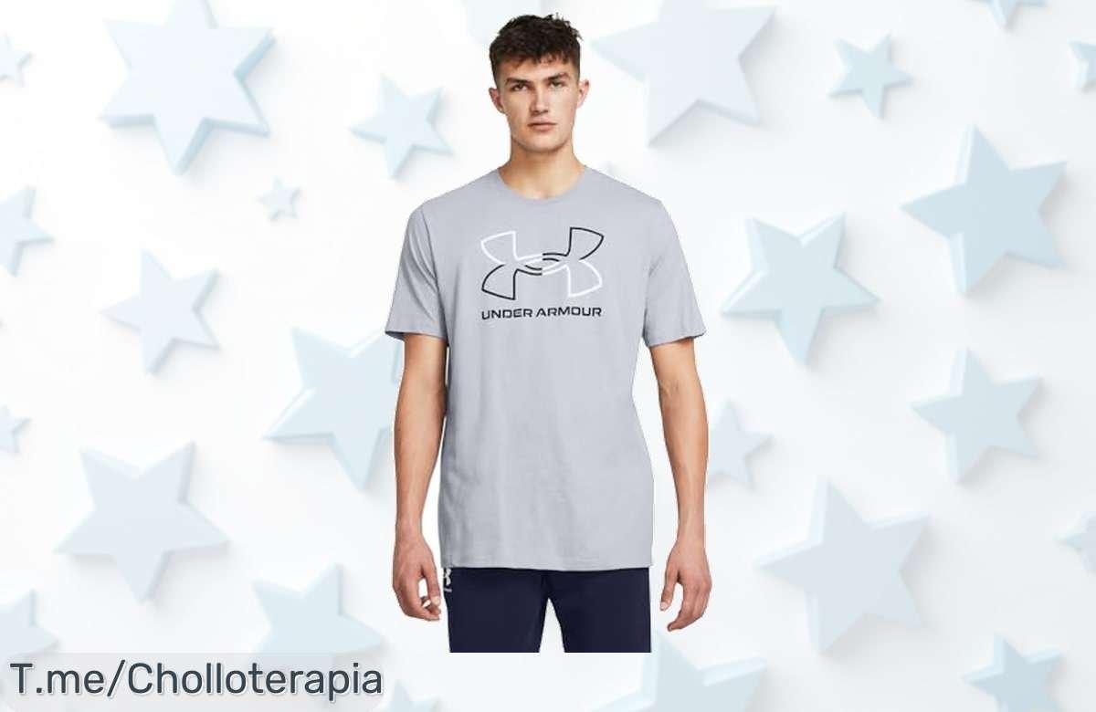 Impulsa tu rendimiento con la camiseta Under Armour, diseño innovador que te ayuda a alcanzar tus metas. ¡Compra ahora y aprovecha este super chollo antes de que se agote!