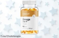 Impulsa tu salud con Ostrovit Omega 3-6-9, el super chollo que mejorará tu corazón y mente ¡Apresúrate, la oferta nunca vista se agota rápido!