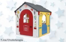 Increíble casita de juguetes INJUSA: Diversión a precio loco, ¡los peques saltarán de alegría! Haz tu compra ahora y no te pierdas este ofertón limitado