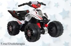 Injusa ATV Eléctrico: Super chollo de diversión a toda velocidad, freno eléctrico seguro y aventuras sin límites ¡Haz tu pedido ya antes de que se agote esta oferta única!