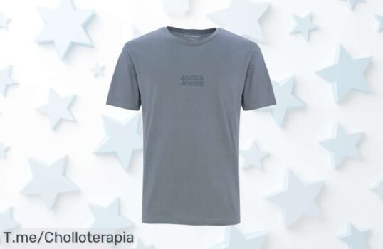La camiseta JACK&JONES que transformará tu estilo diario está aquí a un precio loco ¡No te quedes sin la tuya, las unidades son limitadas! Compra ahora este ofertón único