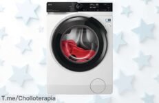 Lavadora AEG 9 Kg con Vapor: ¡Reduce arrugas en solo 25 minutos y ahorra tiempo! Super chollo para tu hogar Oferta limitada, ¡compra ahora y transforma tu limpieza!