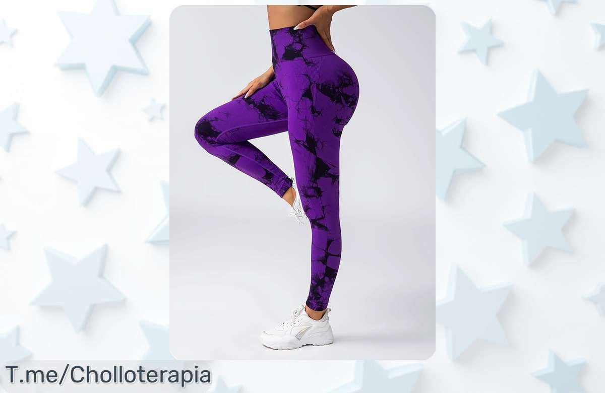 Leggings Anudados Para Mujer: Alta Elasticidad Y Estilo A Un Precio Loco, Perfectos Para El Deporte. ¡No Te Pierdas Este Ofertón Antes De Que Se Agoten!