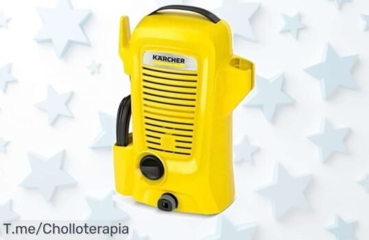 Limpieza rápida y fácil con la Kärcher K 2, boquilla turbo que elimina manchas difíciles Super chollo solo por tiempo limitado, ¡actúa ya antes de quedarte sin ella!