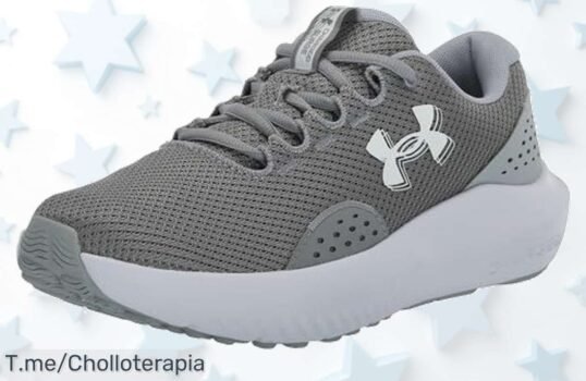 Llévate las Under Armour Surge 4 a un precio loco y corre más lejos con sujeción espectacular ¡No dejes escapar este ofertón antes que se agoten, actúa ya!