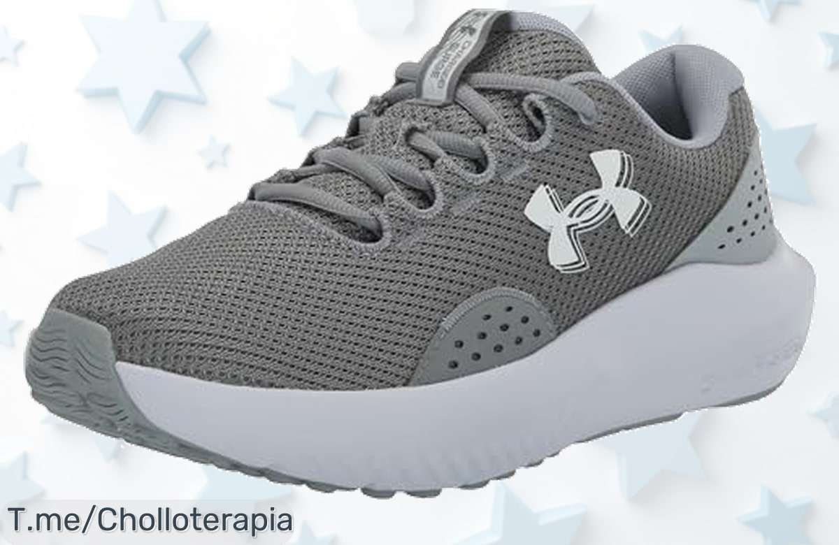 Llévate las Under Armour Surge 4 a un precio loco y corre más lejos con sujeción espectacular. ¡No dejes escapar este ofertón antes que se agoten, actúa ya!