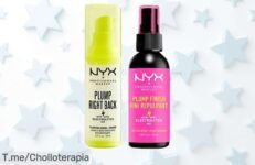 Logra un maquillaje perfecto en minutos con el super chollo de NYX: Plump Finish, Primer y Serum ¡Mantén tu look impecable todo el día! ¡Oferta limitada que no podrás dejar escapar!