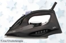 Luce Ropa Perfecta Sin Esfuerzo con la Plancha JATA JEPL2241: Golpe de Vapor Poderoso y Suela de Cerámica ¡Oferta Única Que No Puedes Dejar Pasar!