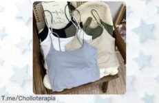 Luce increíble este verano con el bralette de seda helada, estilo coreano y sin costuras ¡Consigue tu ofertón único antes de que se agote!