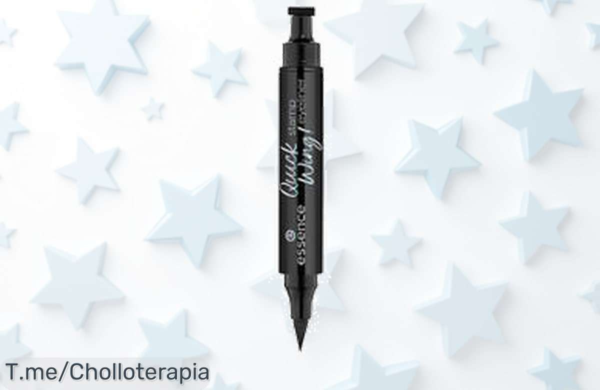 Luce un eyeliner de ensueño en segundos con el Eyeliner Quick Wing ESSENCE, super chollo que no puedes dejar escapar. ¡Compra ya y sorprende a todos antes de que se acabe!