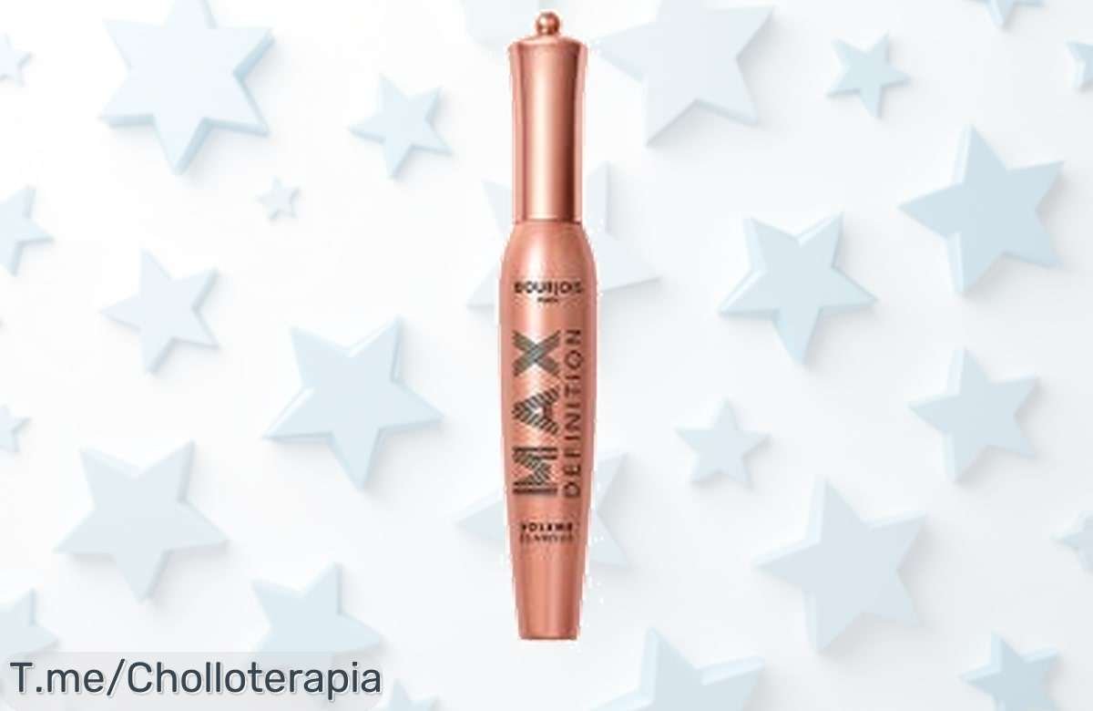 Luce unas pestañas de ensueño con la máscara Max Définition Volume BOURJOIS a un precio loco, volumen espectacular y sorprende a todos. ¡No te quedes sin la tuya!