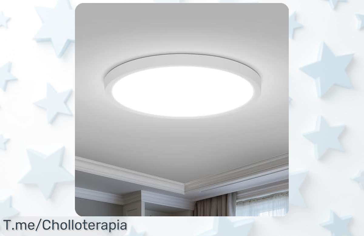 Luz espectacular a precio loco: transforma tu hogar con la lámpara LED Yafido, diseño moderno y brillante luz blanca fría. ¡Aprovecha el descuentazo y compra ya!