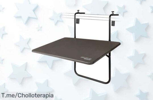 Mega oferta en mesa plegable antracita ajustable: resistente y perfecta para momentos inolvidables al aire libre ¡No te quedes sin ella! Solo unas pocas unidades disponibles, compra ya antes de que vuelen