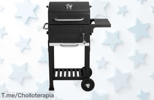 Mini barbacoa de carbón: ¡Asados irresistibles en 1200 cm² a un precio loco! Aprovecha este ofertón y no te quedes sin la tuya, compra ya antes que se acaben