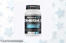 Nutrición de Alto Voltaje: Omega 3 De MuscleFit, ¡90 Cápsulas Llenas De Energía Y Vitalidad A Un Precio Loco! Mejora Tu Rendimiento Ahora Antes Que Se Agoten