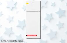 Oferta única en Frigorífico Corbero 2P CF2PV21324W con gran capacidad de 212L y estantes de cristal, mantén tus alimentos frescos ¡Compra ya antes que se acabe!