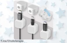 Organiza tus cables como un pro con el 6 Pack Clip Magnético y transforma tu espacio en segundos ¡No dejes pasar este super chollo, haz clic ahora antes que se agoten!