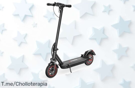 Patinete eléctrico iScooter a precio loco: hasta 96 km de autonomía y neumáticos super resistentes ¡No te quedes sin el tuyo, oferta única y limitada, actúa ya!