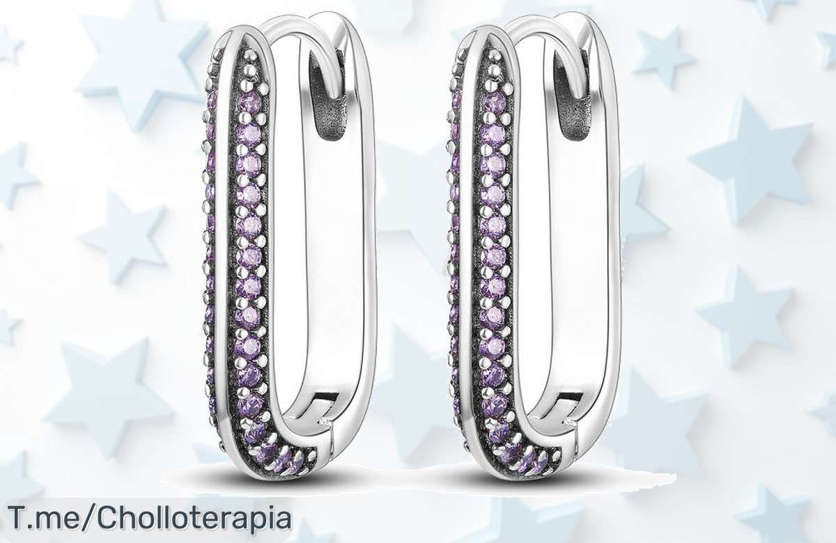 Pendientes de aro de plata 925 con brillo deslumbrante en oferta única, precio loco y stock limitado. ¡No te quedes sin los tuyos y haz tu pedido ya!