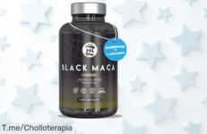Potencia tu energía con HN Maca Negra y L Arginina, un super chollo que combate el cansancio ¡Aprovecha esta oferta nunca vista y actúa ya antes de que se agote!