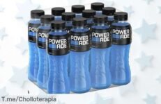 Potencia tu energía con Powerade Mountain Blast, 12 x 500ml ¡Super chollo para conquistar tu día! Hazlo tuyo antes de que se agote y siente la carga instantánea