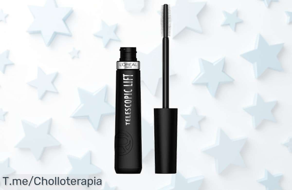 Potencia tu mirada con la máscara L’Oréal que alarga 5 mm y dura más de 36 horas. Aprovecha este ofertón único y llévatela ya antes de que se agote.