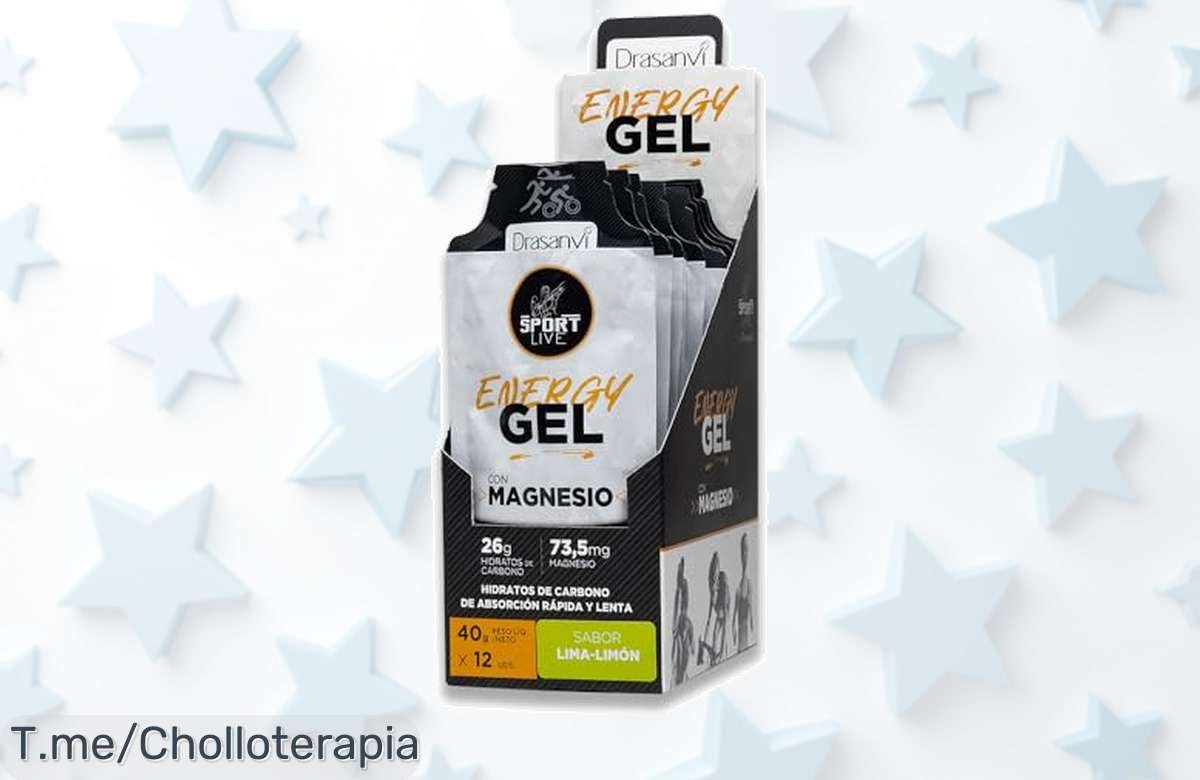 Potencia tus entrenamientos con DRASANVI Gel Energético de limalimón, ¡recarga y protege tus músculos a un precio loco! Aprovecha este ofertón antes que se acabe, compra ya.
