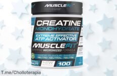 Potencia tus entrenos con creatina micronizada a un precio loco, aumenta tu rendimiento y energía como nunca ¡Oferta limitada, actúa ya antes de que se agoten!