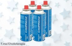Potente Cartucho Campingaz CP 250 a Precio Loco: ¡4 Unidades para Disfrutar de la Barbacoa Perfecta en tus Aventuras! No Esperes más, Esta Oferta Única se Agota Rápido