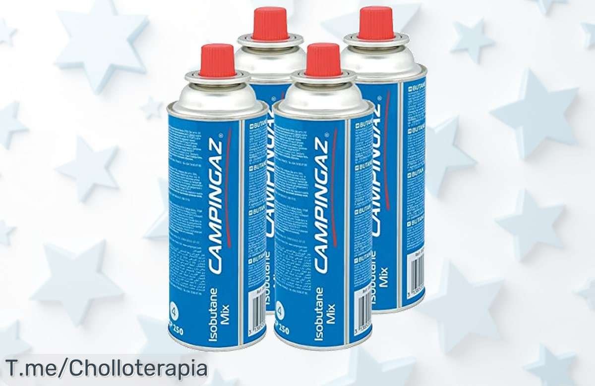 Potente Cartucho Campingaz CP 250 a Precio Loco: ¡4 Unidades para Disfrutar de la Barbacoa Perfecta en tus Aventuras! No Esperes más, Esta Oferta Única se Agota Rápido.