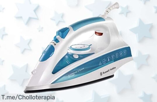 Potente plancha Russell Hobbs con golpe de vapor y suela cerámica antideslizante a un precio loco, ¡ofertón exclusivo por tiempo limitado! No te quedes sin la tuya