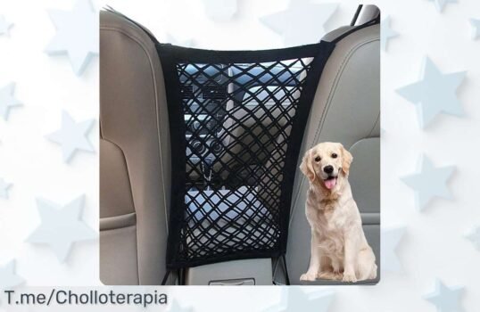 Protege a tu peludo con la barrera de coche que jamás has visto, seguridad automática y almacenamiento a un precio loco ¡Compra ahora antes de que se acabe este ofertón!