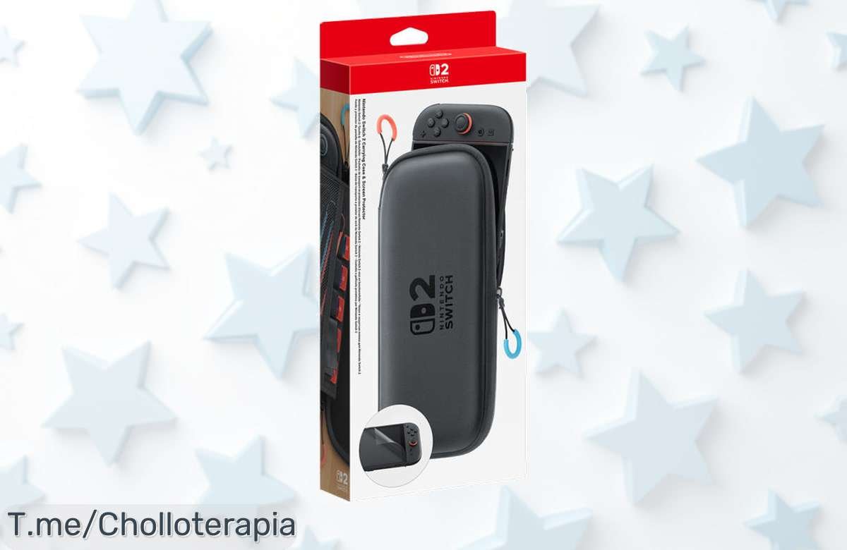 Protege tu Nintendo SWITCH 2 con nuestra funda y pantalla, super chollo exclusivo por tiempo limitado. ¡Compra ya o te quedas sin el mejor ofertón del año!