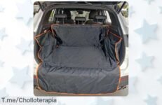 Protege tu coche con la mejor estera impermeable para mascotas, un ofertón único y limitado que no puedes dejar escapar ¡Compra ahora y cuida tu maletero como nunca!