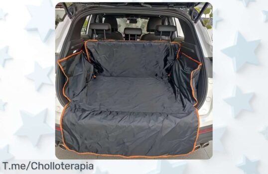 Protege tu coche con la mejor estera impermeable para mascotas, un ofertón único y limitado que no puedes dejar escapar ¡Compra ahora y cuida tu maletero como nunca!