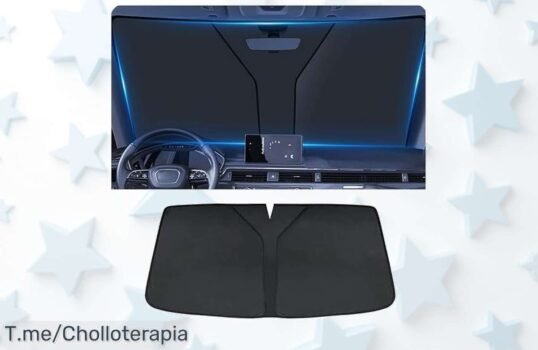 Protege tu coche del calor este verano con el ofertón del parasol reflectante que lo mantiene fresco y seguro ¡Consigue el tuyo ya antes de que se agote!