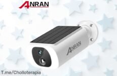 Protege tu hogar con la ANRAN 2K, ¡la cámara de seguridad solar que ve en la oscuridad! Super chollo solo por tiempo limitado ¡Compra ahora antes de que se agote!