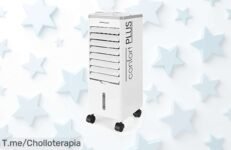 Refresca tu verano con el climatizador Orbegozo AIR 35, tres velocidades y portátil ¡no dejes pasar este ofertón único que transformará tu hogar en un oasis!