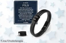 Regala estilo único con la pulsera de cuero Mia&Cale, un super chollo que hace brillar a tu hijo ¡No pierdas esta oferta exclusiva y sorpréndelo hoy mismo!