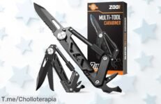 Revienta el precio con esta multiherramienta 7 en 1 para camping, un super chollo que no puedes dejar escapar ¡Aprovecha el descuento brutal y sorprende ya!