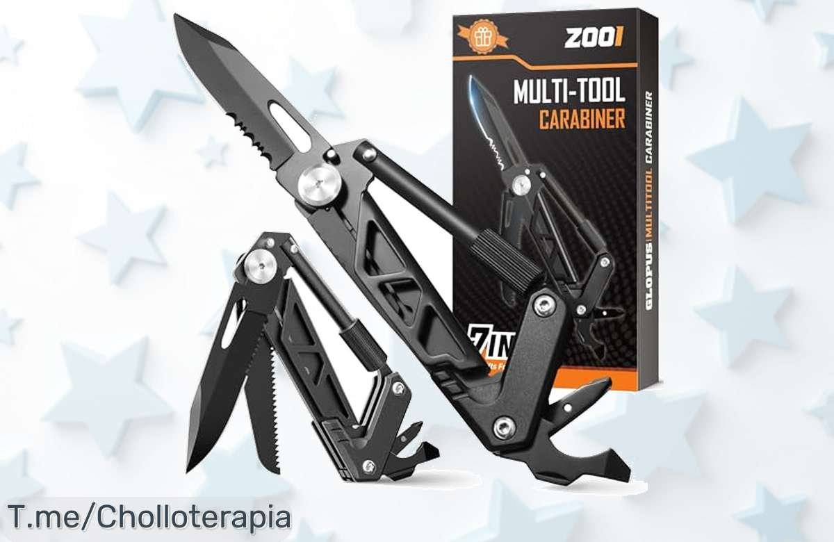 Revienta el precio con esta multiherramienta 7 en 1 para camping, un super chollo que no puedes dejar escapar. ¡Aprovecha el descuento brutal y sorprende ya!