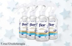 Revitaliza tu ropa con el pack de 4 Flor Instant Perfume, aroma fresco y fácil de usar ¡Aprovecha este ofertón limitado antes que se agote!