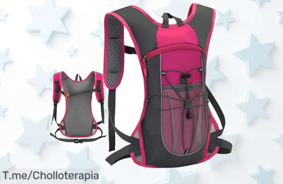 Revoluciona tus aventuras con la mochila perfecta: hidratación rápida y seguridad nocturna en un super chollo. ¡Hazte con ella ya antes de que desaparezca!