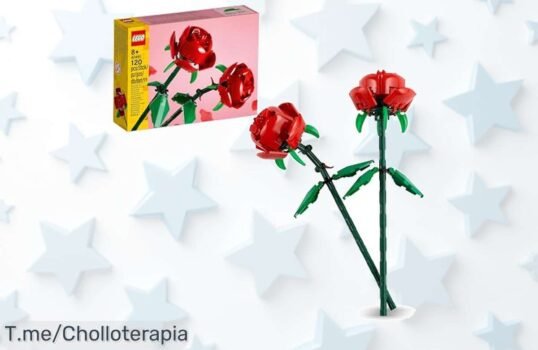 Rosas LEGO que nunca se marchitan: el super chollo para un regalo inolvidable en el Día de la Madre ¡Hazte con estas flores eternas antes de que se agoten!
